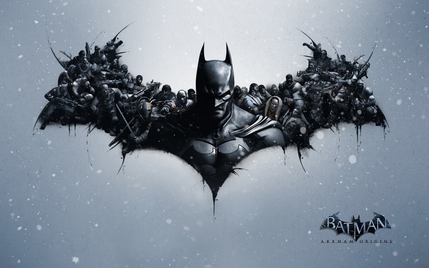 Batman Arkham Origins for 1440 x 900 widescreen resolution
