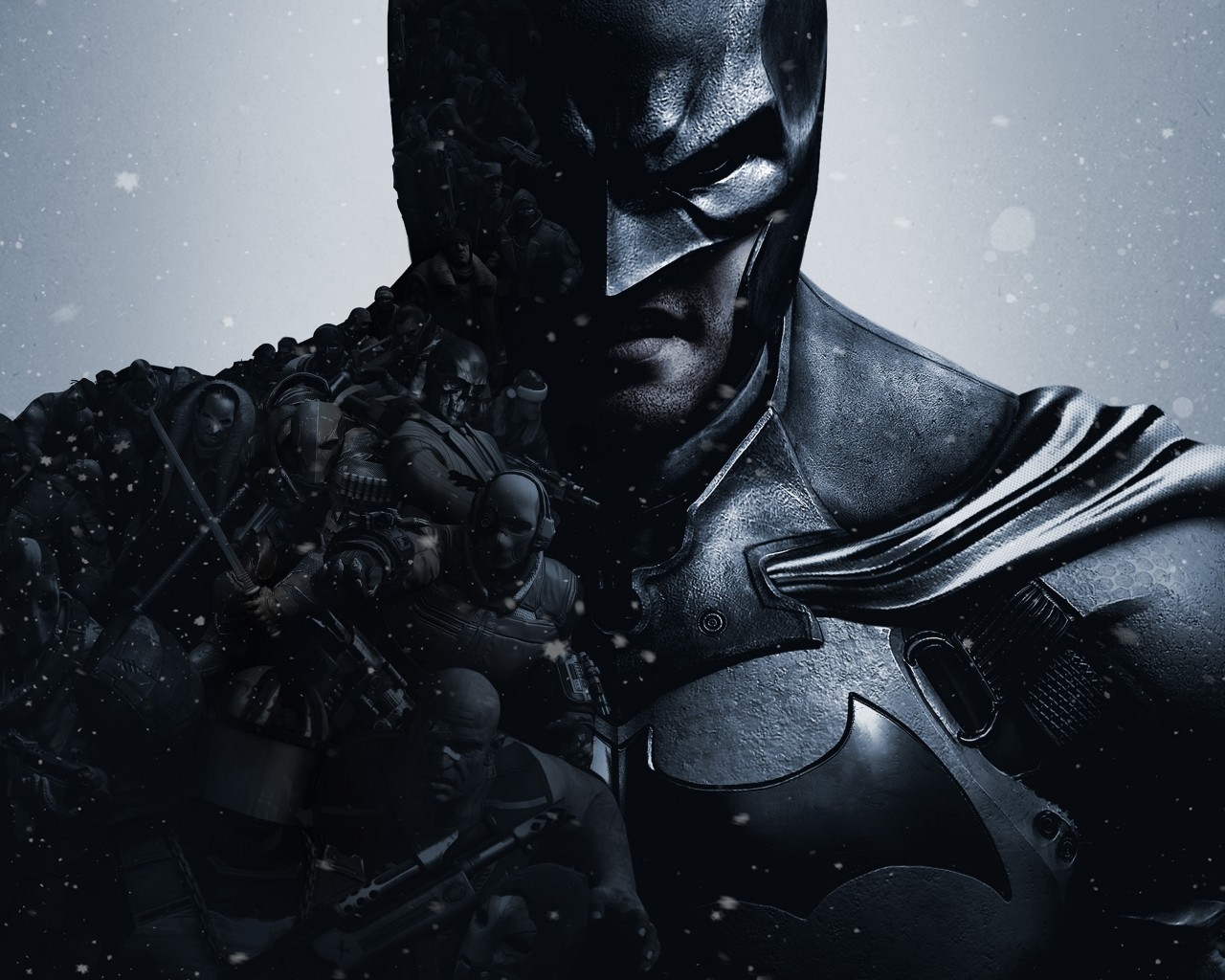 Batman Arkham Origins Poster for 1280 x 1024 resolution