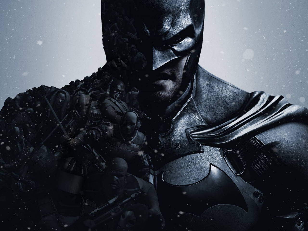 Batman Arkham Origins Poster for 1280 x 960 resolution