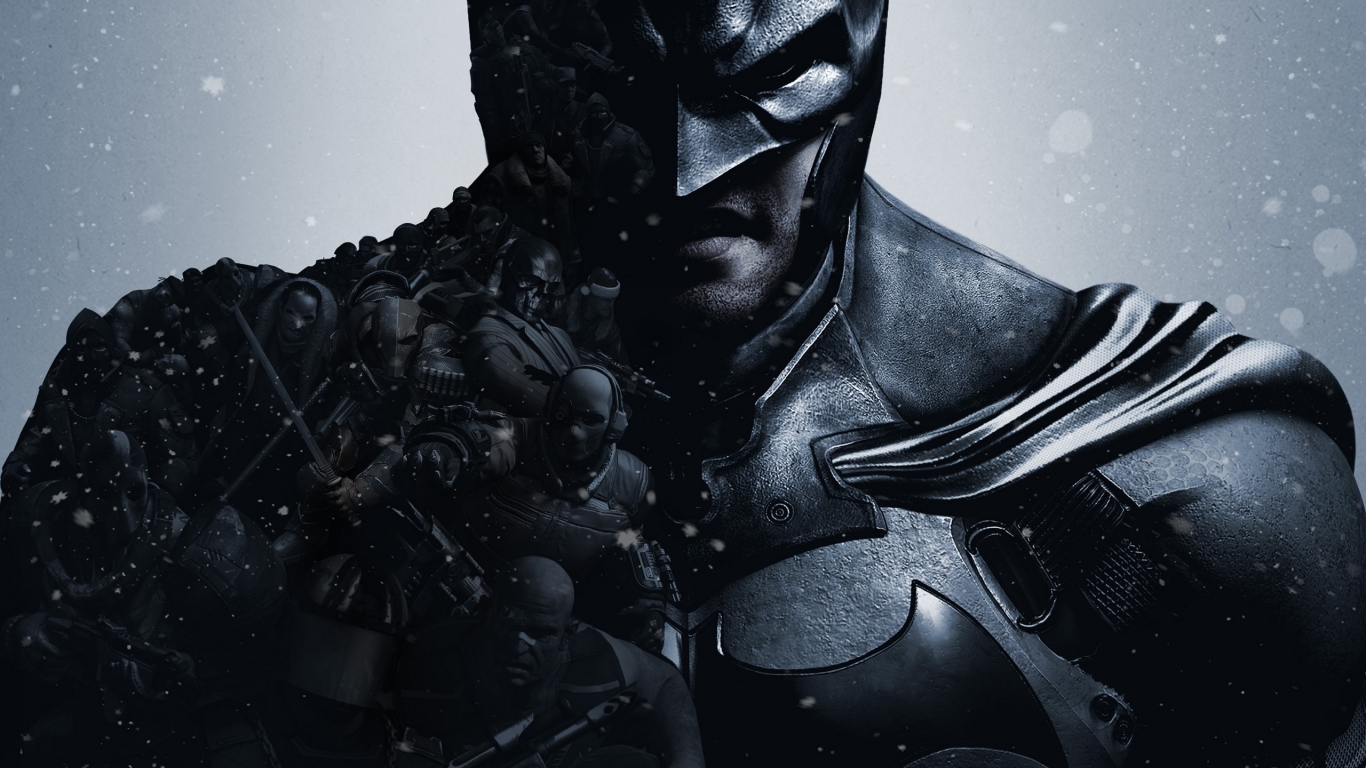 Batman Arkham Origins Poster for 1366 x 768 HDTV resolution