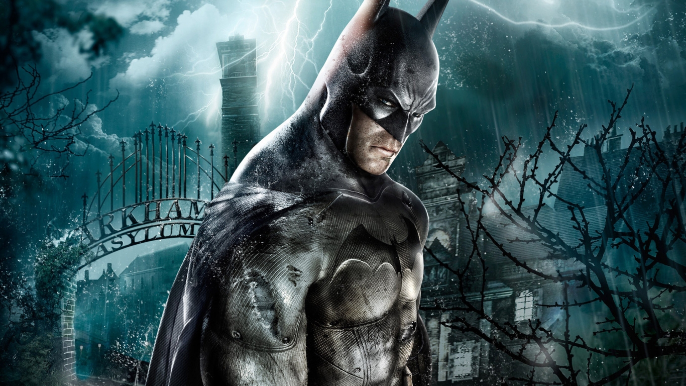 Batman Character for 1366 x 768 HDTV resolution
