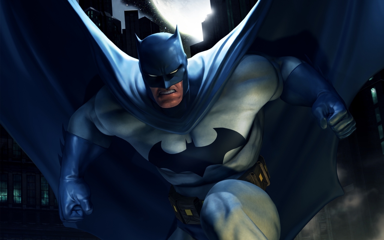 Batman DC Universe for 1280 x 800 widescreen resolution