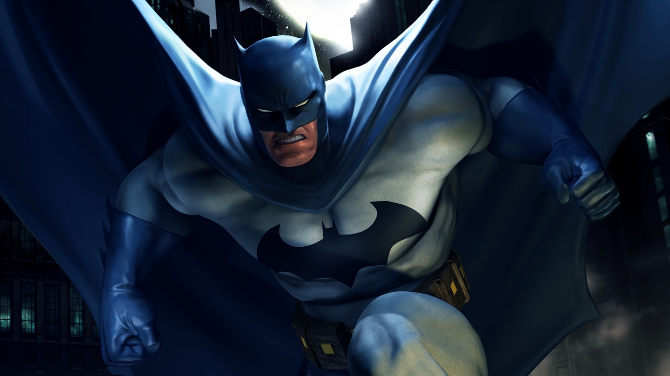 Batman DC Universe for 1366 x 768 HDTV resolution