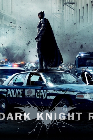 Batman The Dark Knight Rises for 320 x 480 iPhone resolution