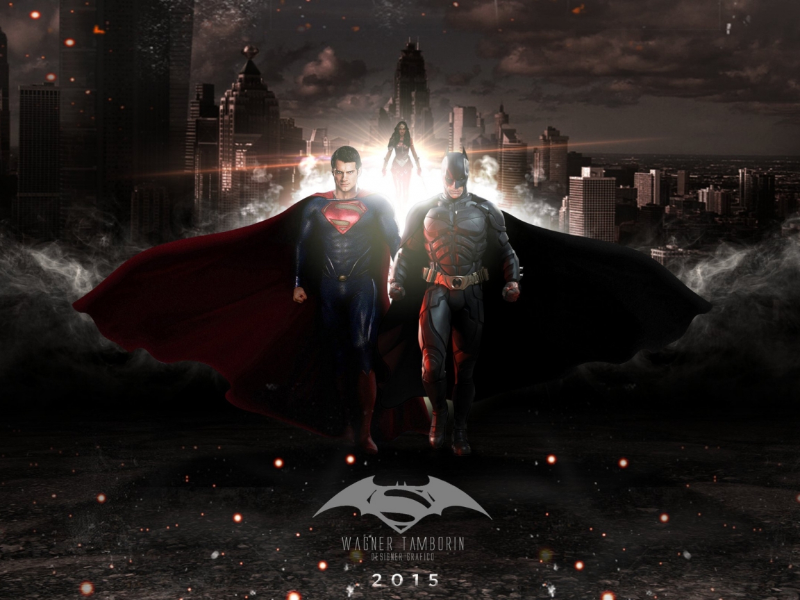 Batman vs Superman for 1152 x 864 resolution