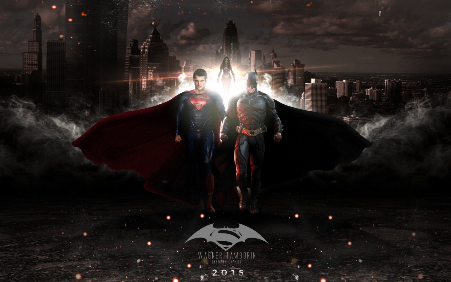 Batman vs Superman for 1440 x 900 widescreen resolution