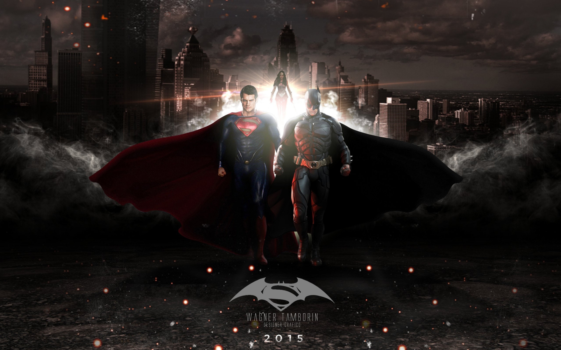 Batman vs Superman for 1920 x 1200 widescreen resolution