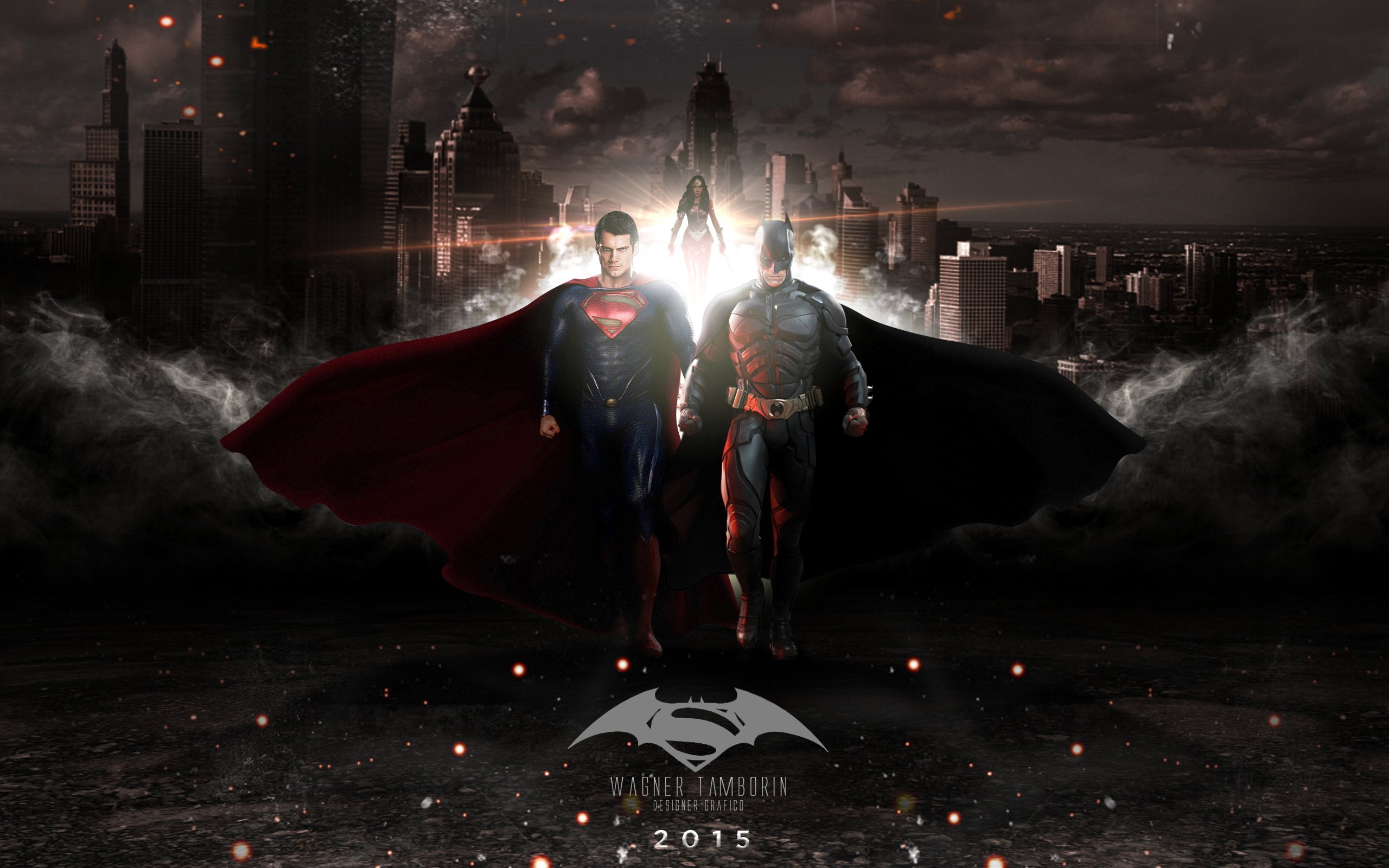 Batman vs Superman for 2560 x 1600 widescreen resolution