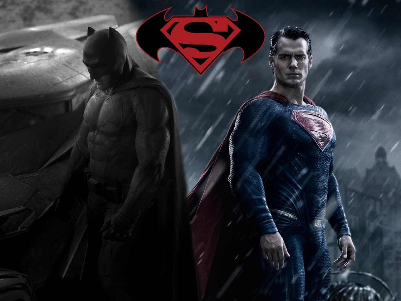 Batman vs Superman Fan Art for 1280 x 960 resolution