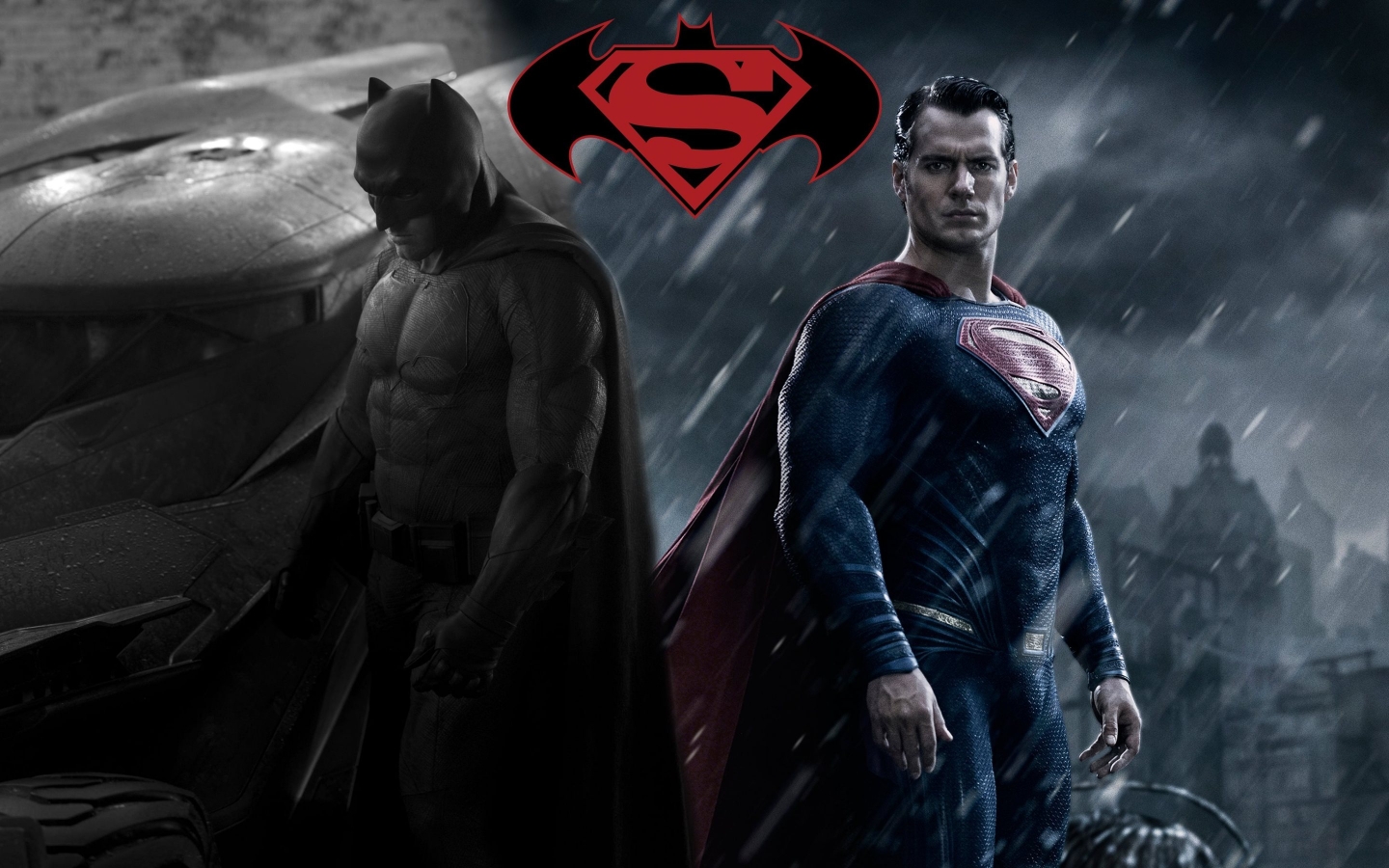 Batman vs Superman Fan Art for 1440 x 900 widescreen resolution
