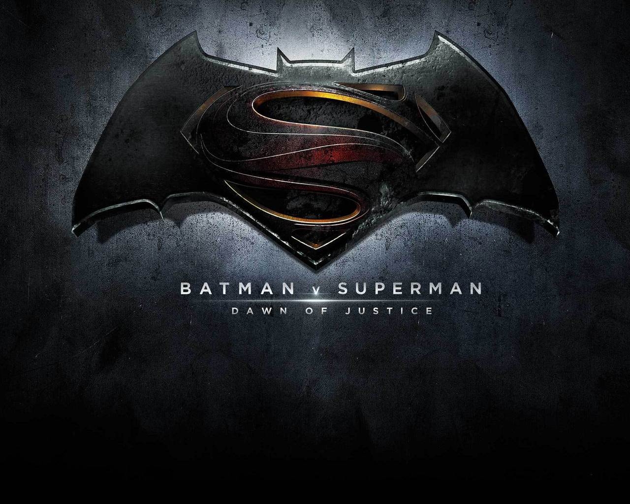 Batman vs Superman Logo for 1280 x 1024 resolution
