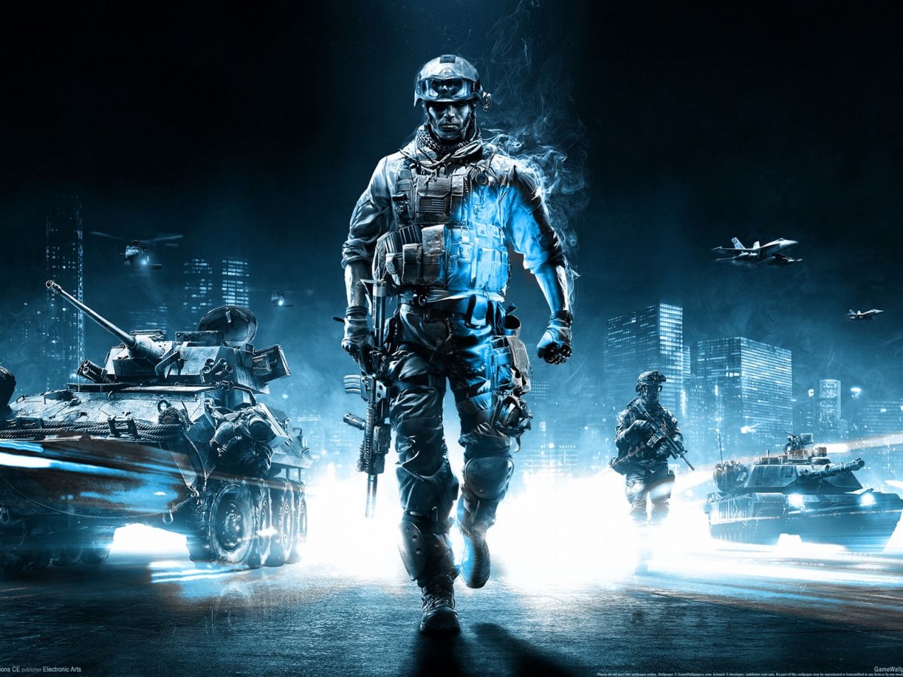 Battlefield 3 Action Game for 1280 x 960 resolution