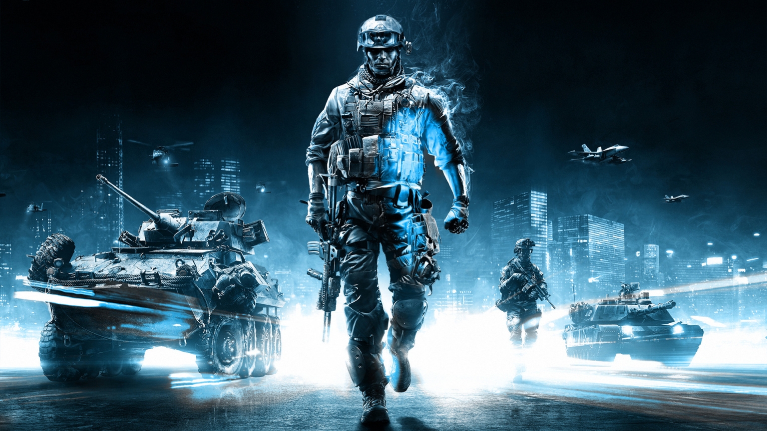 Battlefield 3 Action Game for 1536 x 864 HDTV resolution