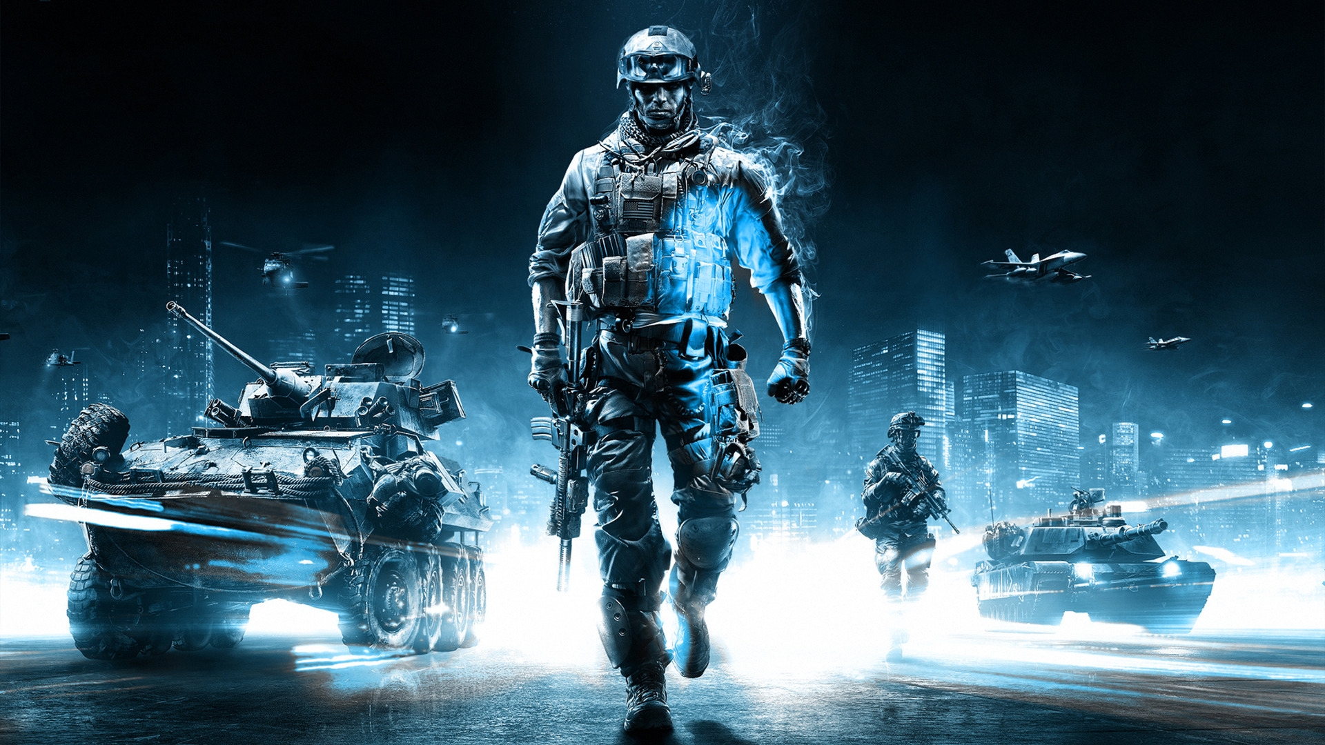 Battlefield 3 Action Game for 1920 x 1080 HDTV 1080p resolution