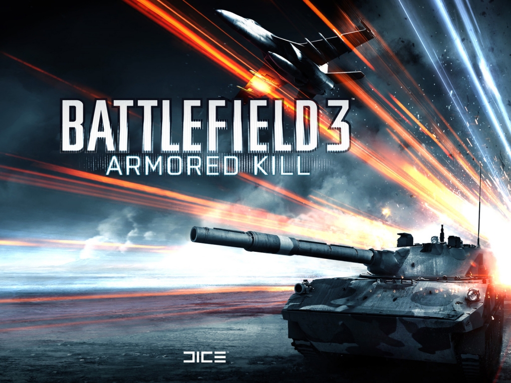 Battlefield 3 Armored Kill for 1024 x 768 resolution