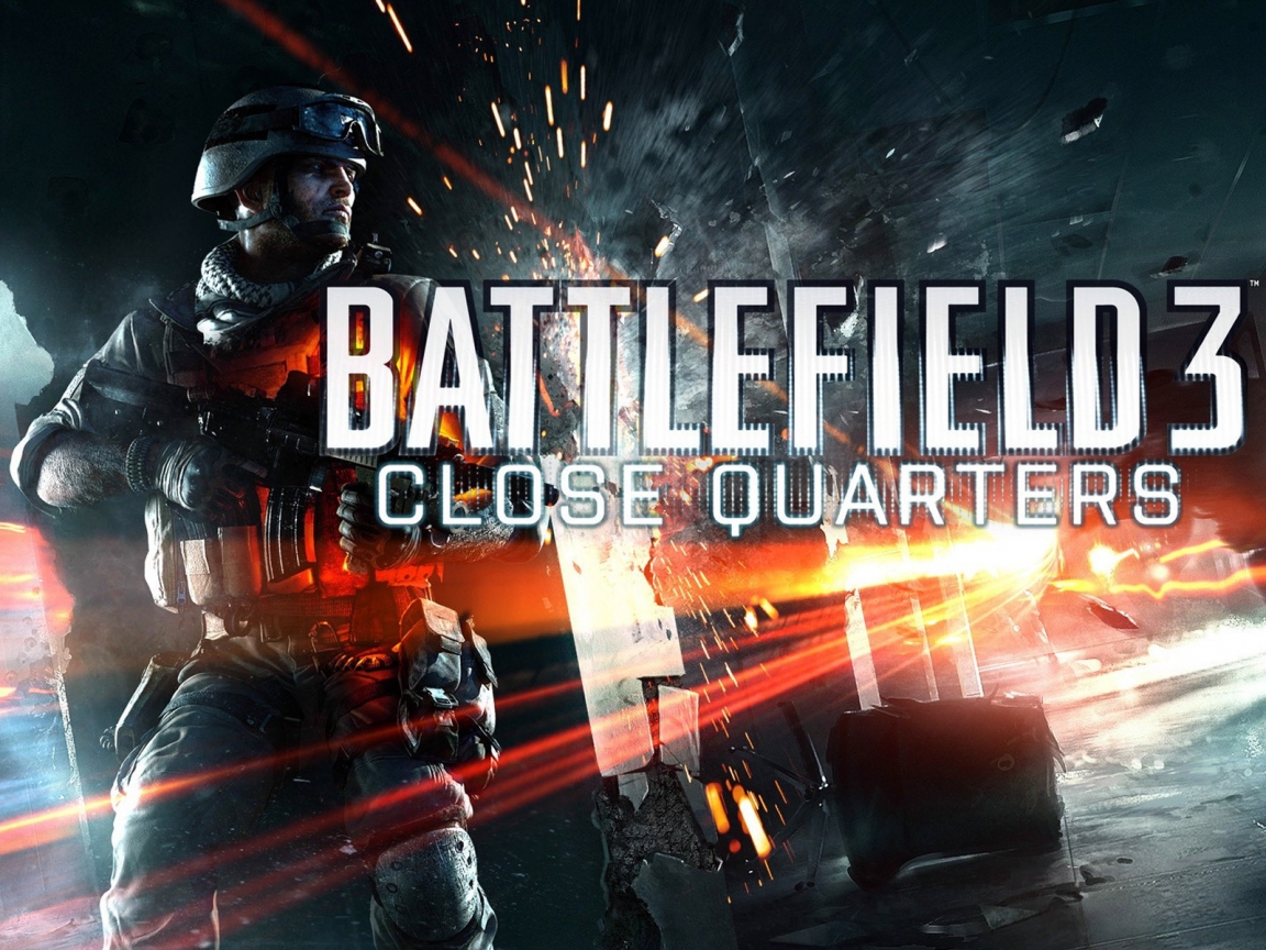 Battlefield 3 Close Quarters for 1152 x 864 resolution