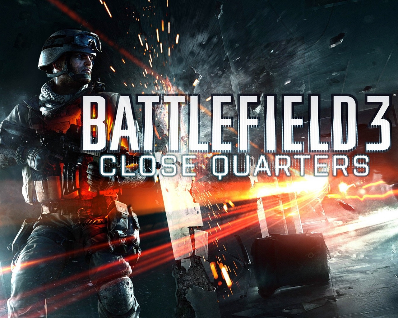 Battlefield 3 Close Quarters for 1280 x 1024 resolution
