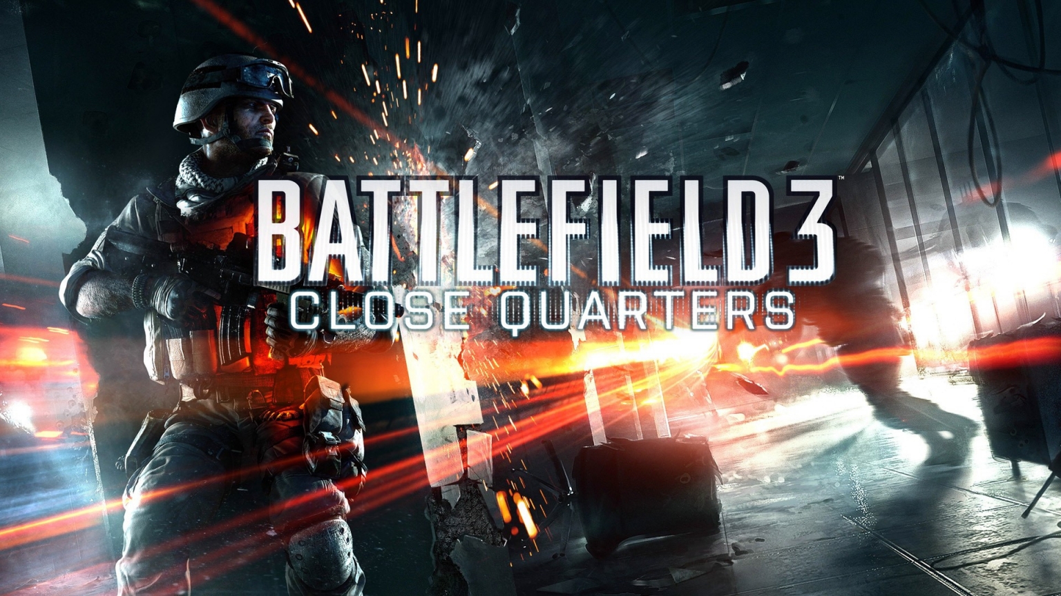 Battlefield 3 Close Quarters for 1536 x 864 HDTV resolution