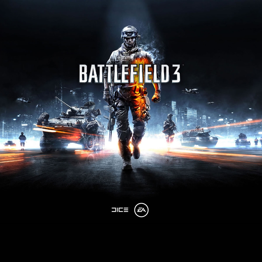 Battlefield 3 Game for 1024 x 1024 iPad resolution
