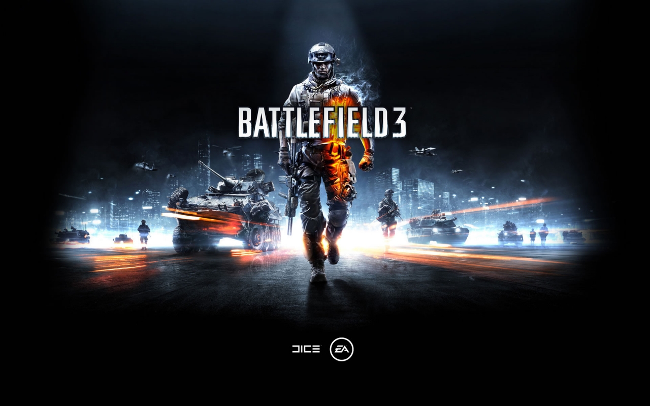Battlefield 3 Game for 1280 x 800 widescreen resolution