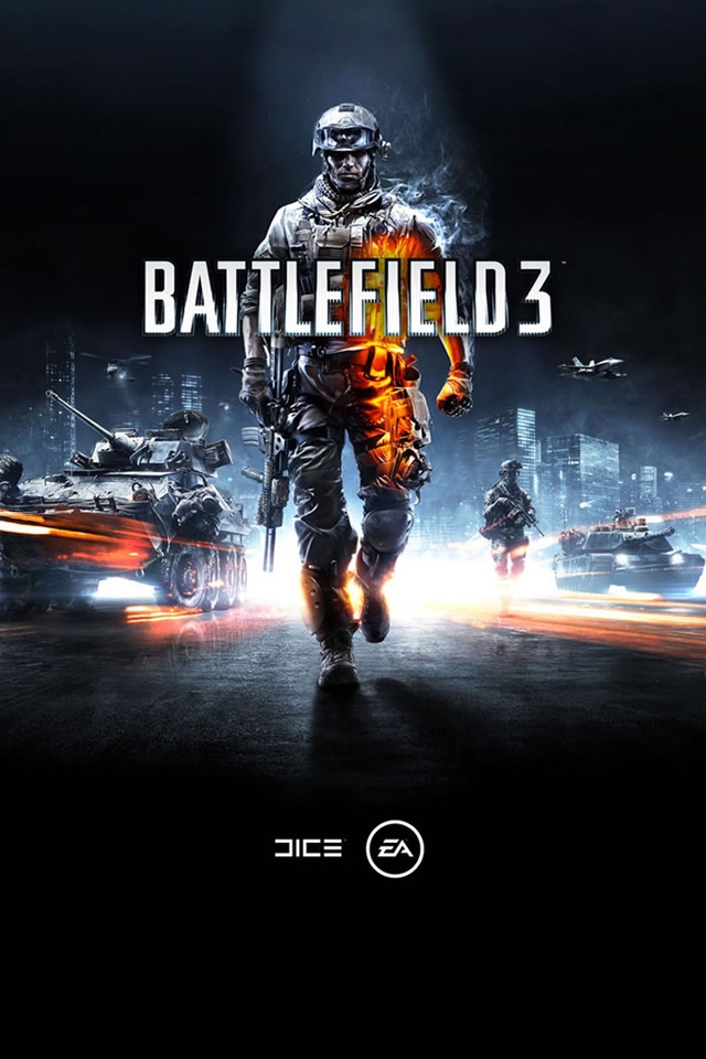 Battlefield 3 Game for 640 x 960 iPhone 4 resolution