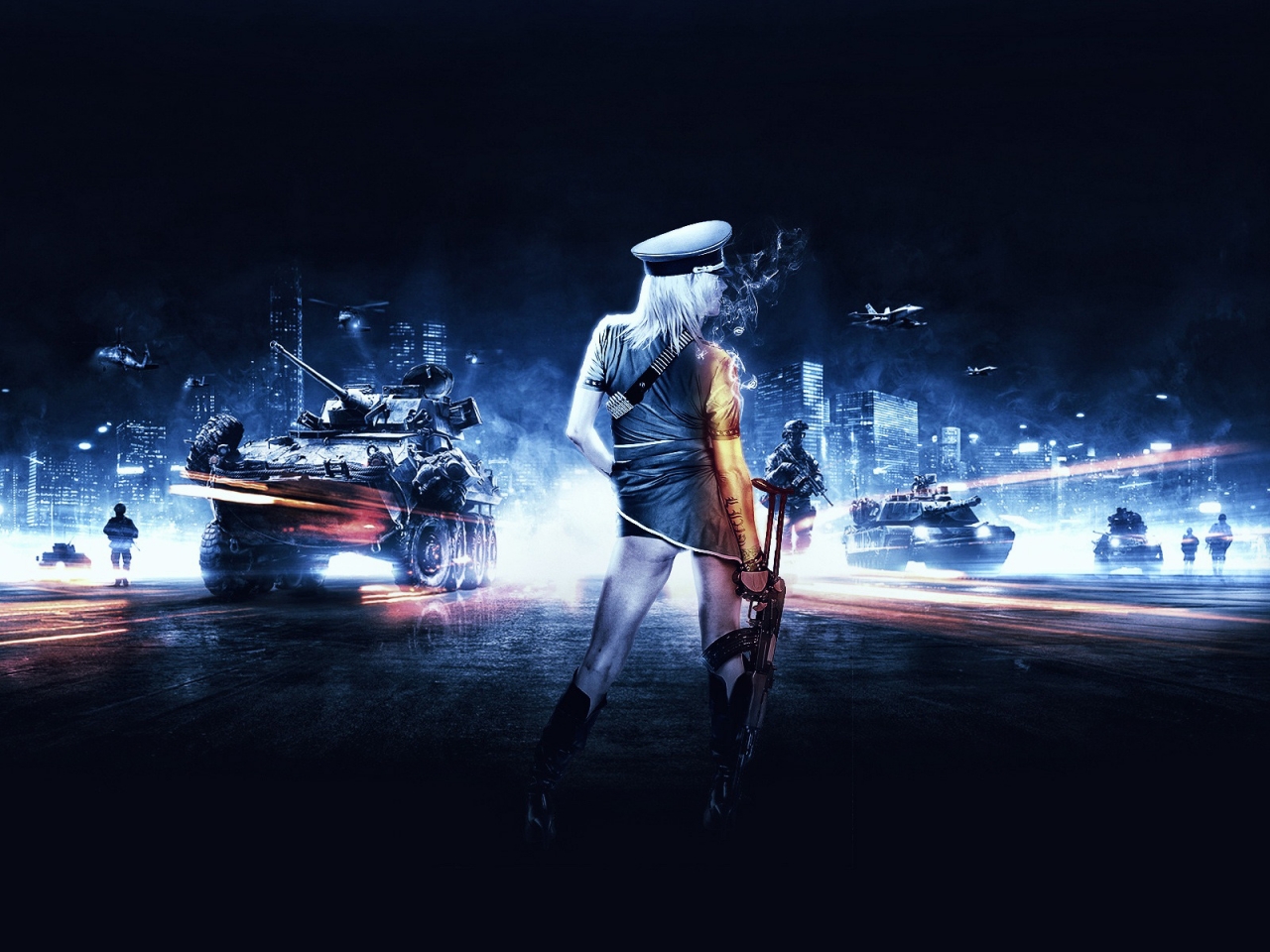 Battlefield 3 Girl for 1280 x 960 resolution