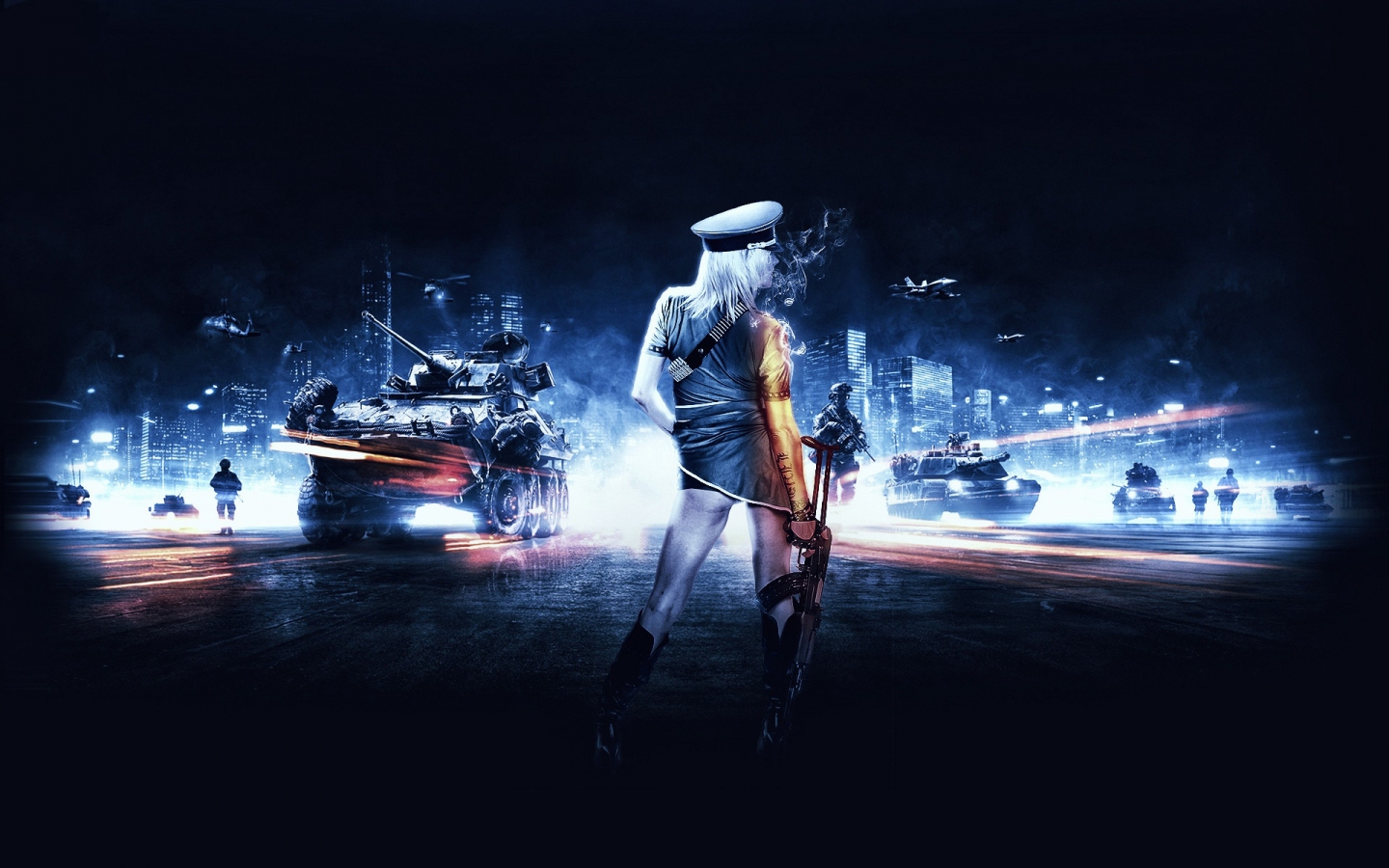 Battlefield 3 Girl for 1440 x 900 widescreen resolution