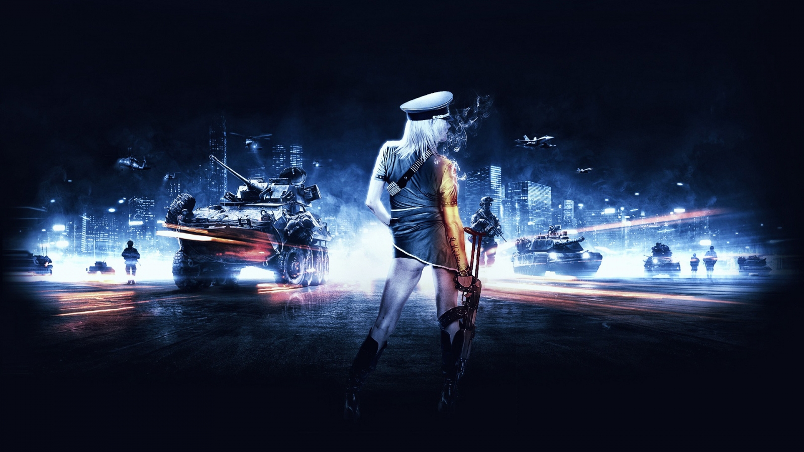 Battlefield 3 Girl for 1600 x 900 HDTV resolution