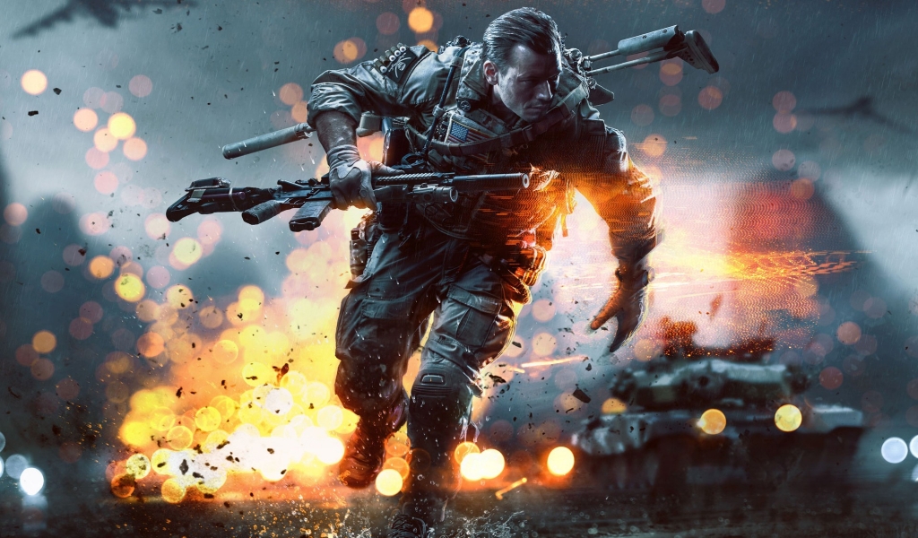 Battlefield 4 China Rising for 1024 x 600 widescreen resolution