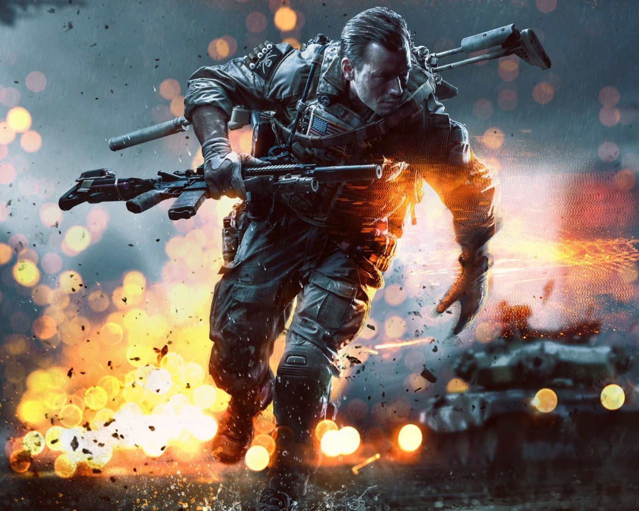Battlefield 4 China Rising for 1280 x 1024 resolution