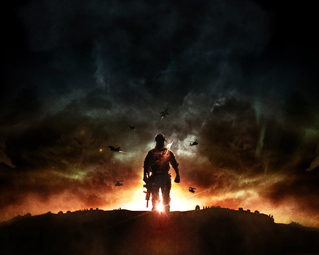 Battlefield 4 Sunset War for 1280 x 1024 resolution