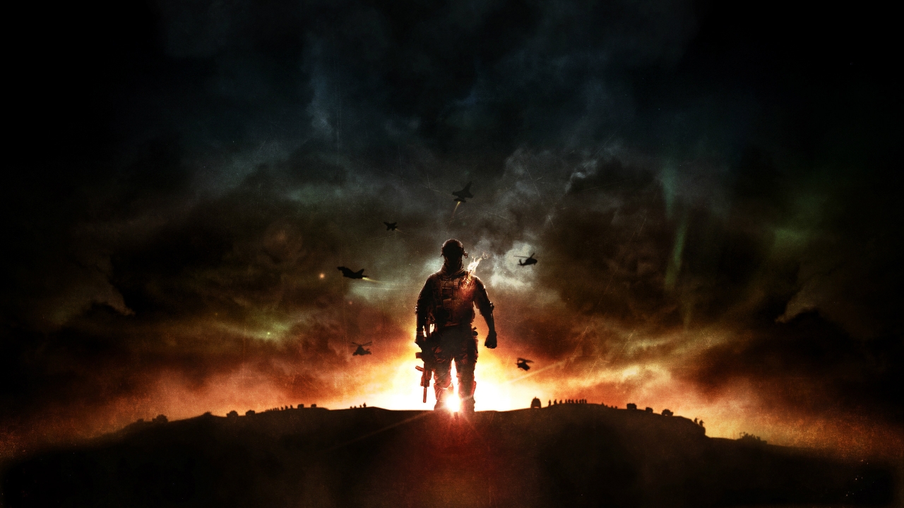 Battlefield 4 Sunset War for 1280 x 720 HDTV 720p resolution