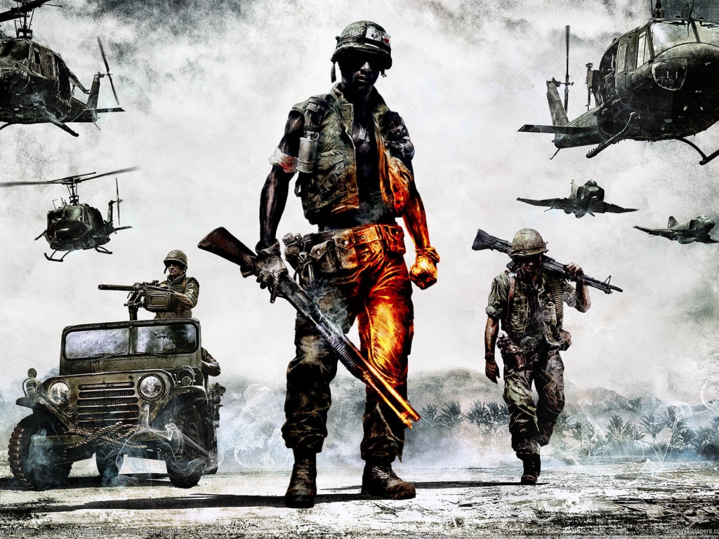 Battlefield Bad Company 2 Game for 1024 x 768 resolution