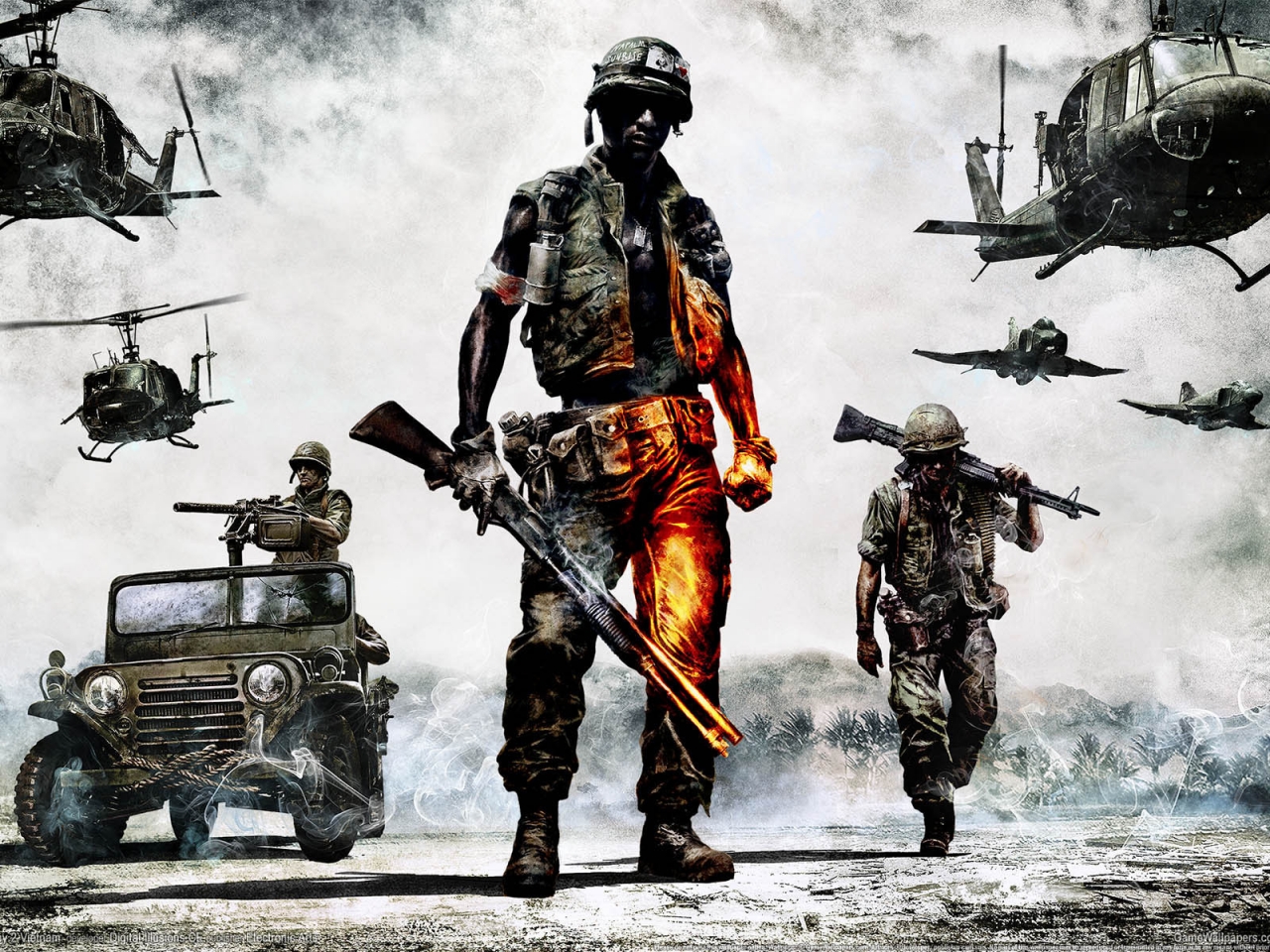 Battlefield Bad Company 2 Game for 1280 x 960 resolution