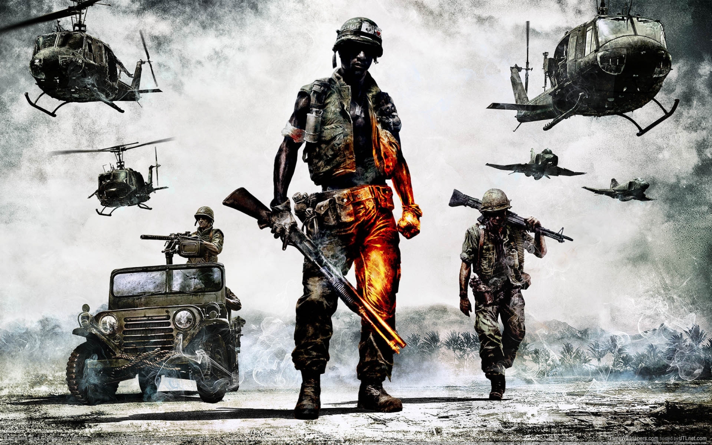Battlefield Bad Company 2 Game for 1440 x 900 widescreen resolution
