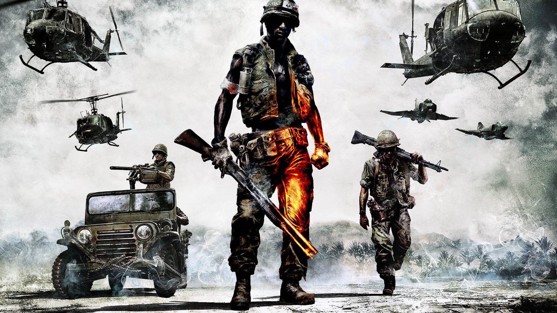 Battlefield Bad Company 2 Game for 1920 x 1080 HDTV 1080p resolution