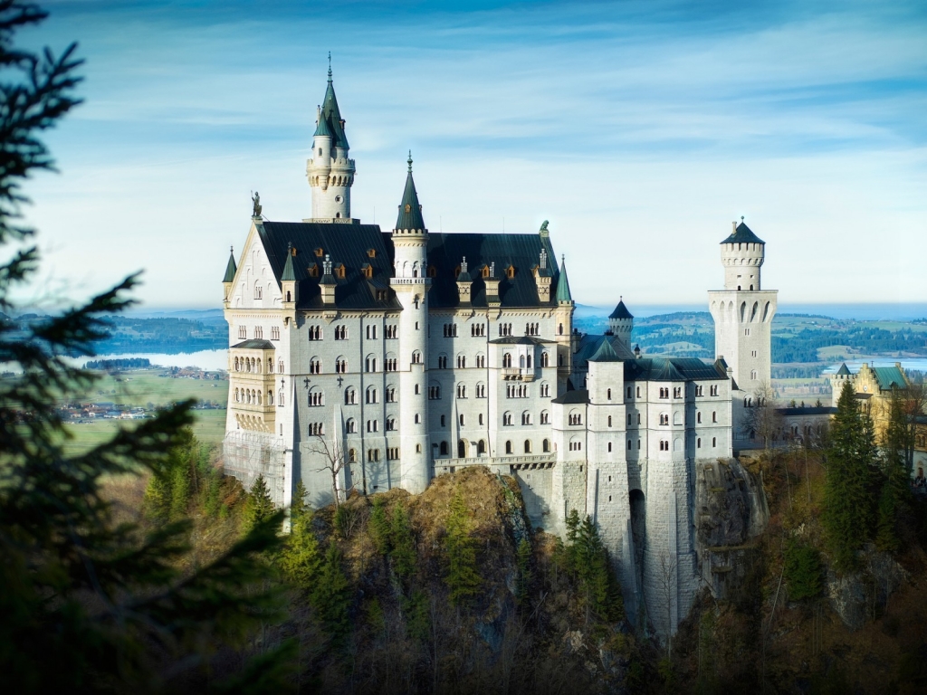 Bavaria Neuschwanstein Castle for 1024 x 768 resolution