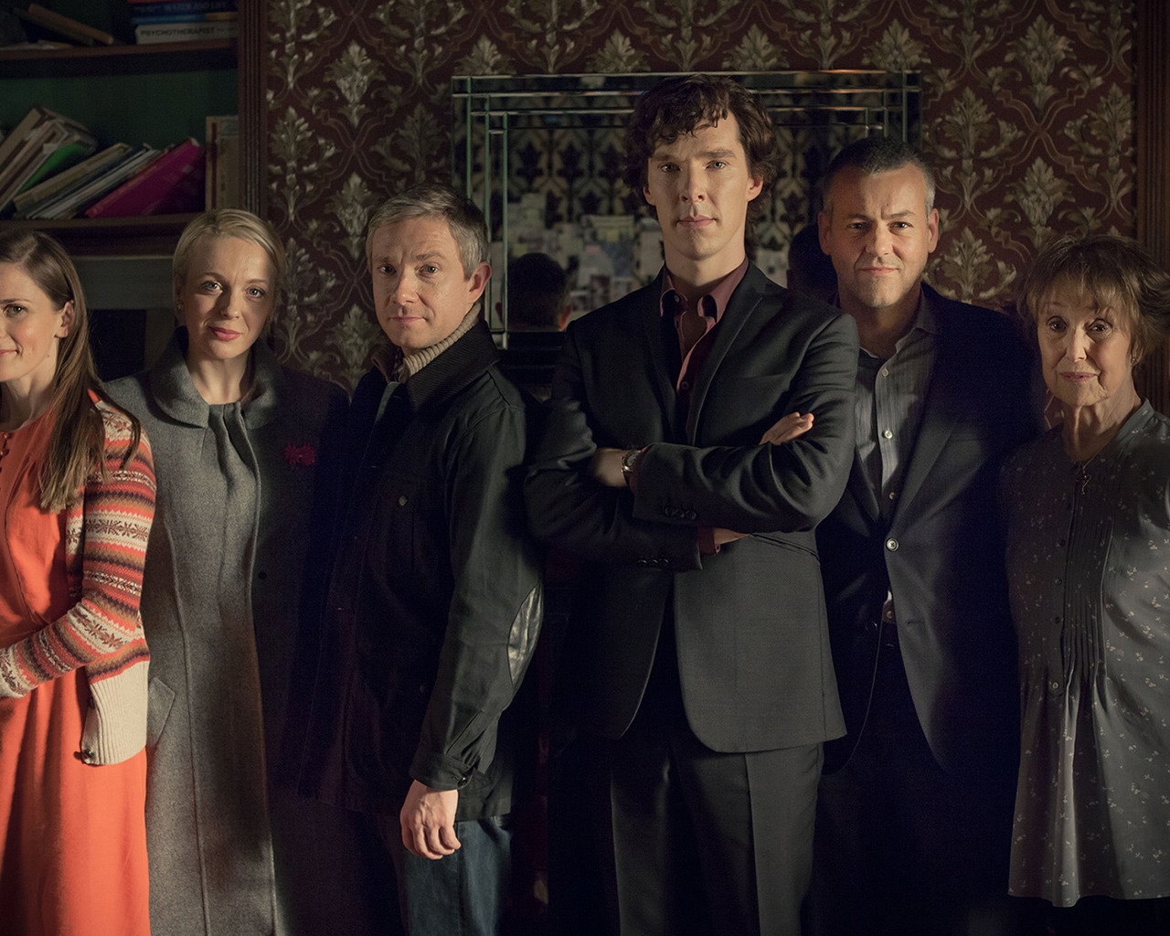 BBC Sherlock Cast for 1280 x 1024 resolution