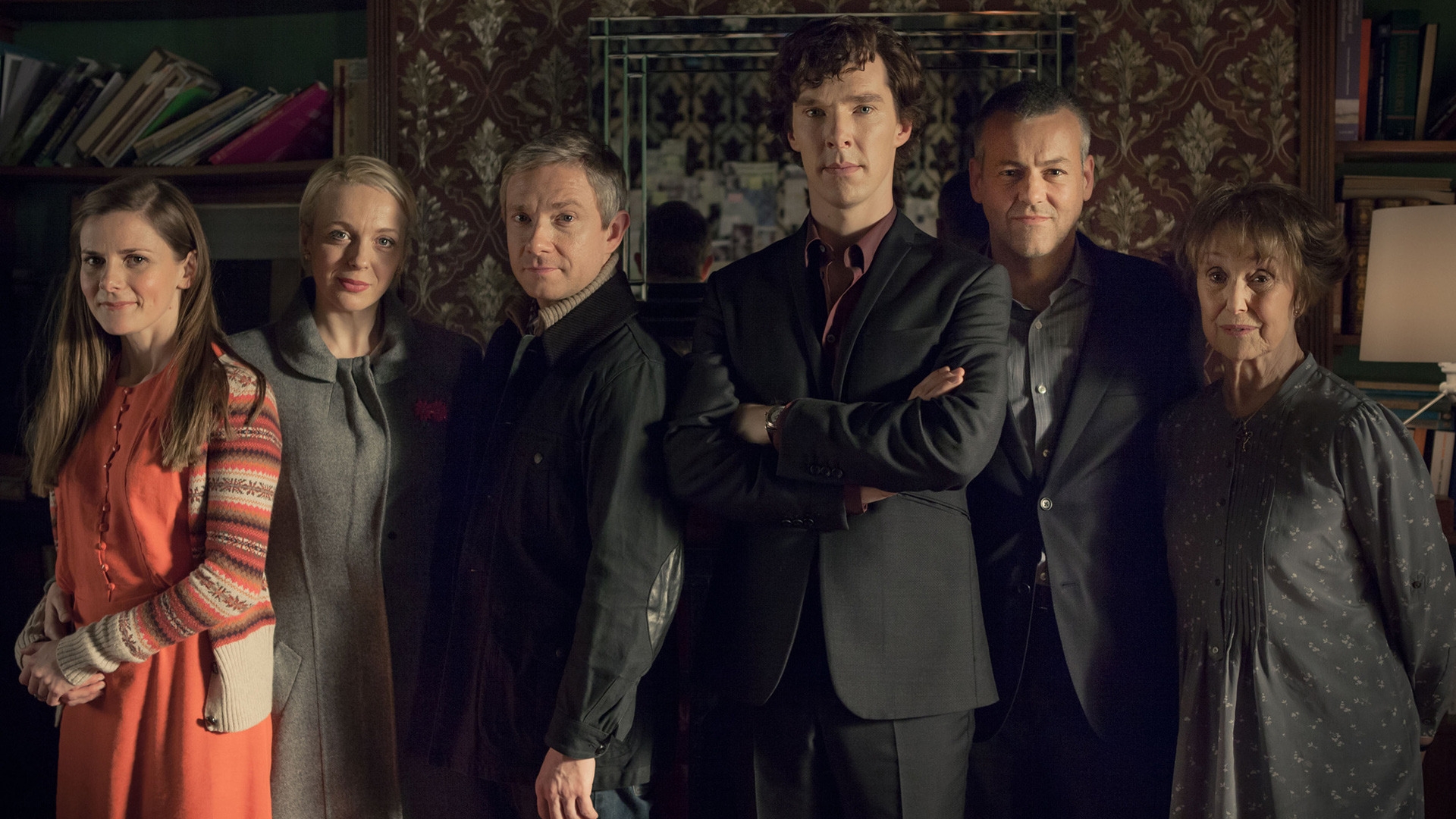 BBC Sherlock Cast for 1920 x 1080 HDTV 1080p resolution