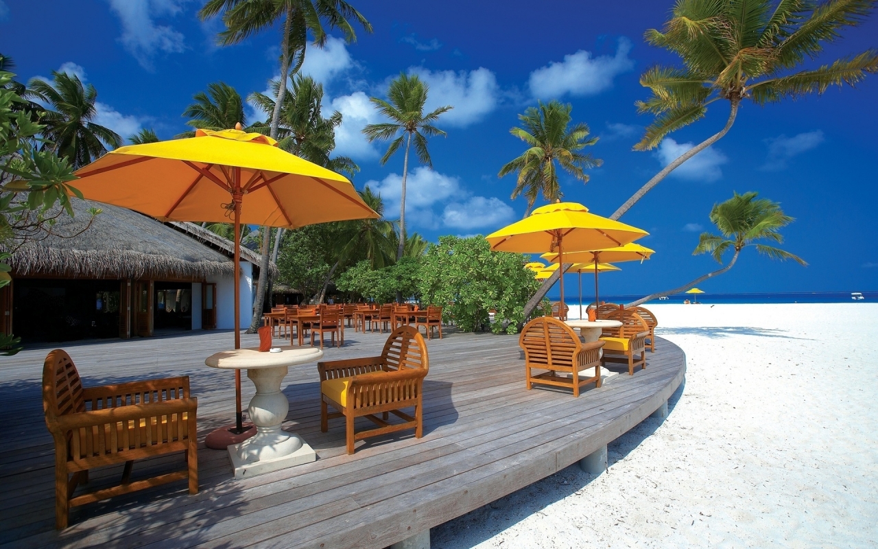 Beach Terrace for 1280 x 800 widescreen resolution