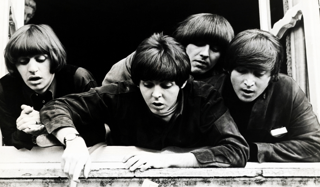 Beatles in The Youth for 1024 x 600 widescreen resolution