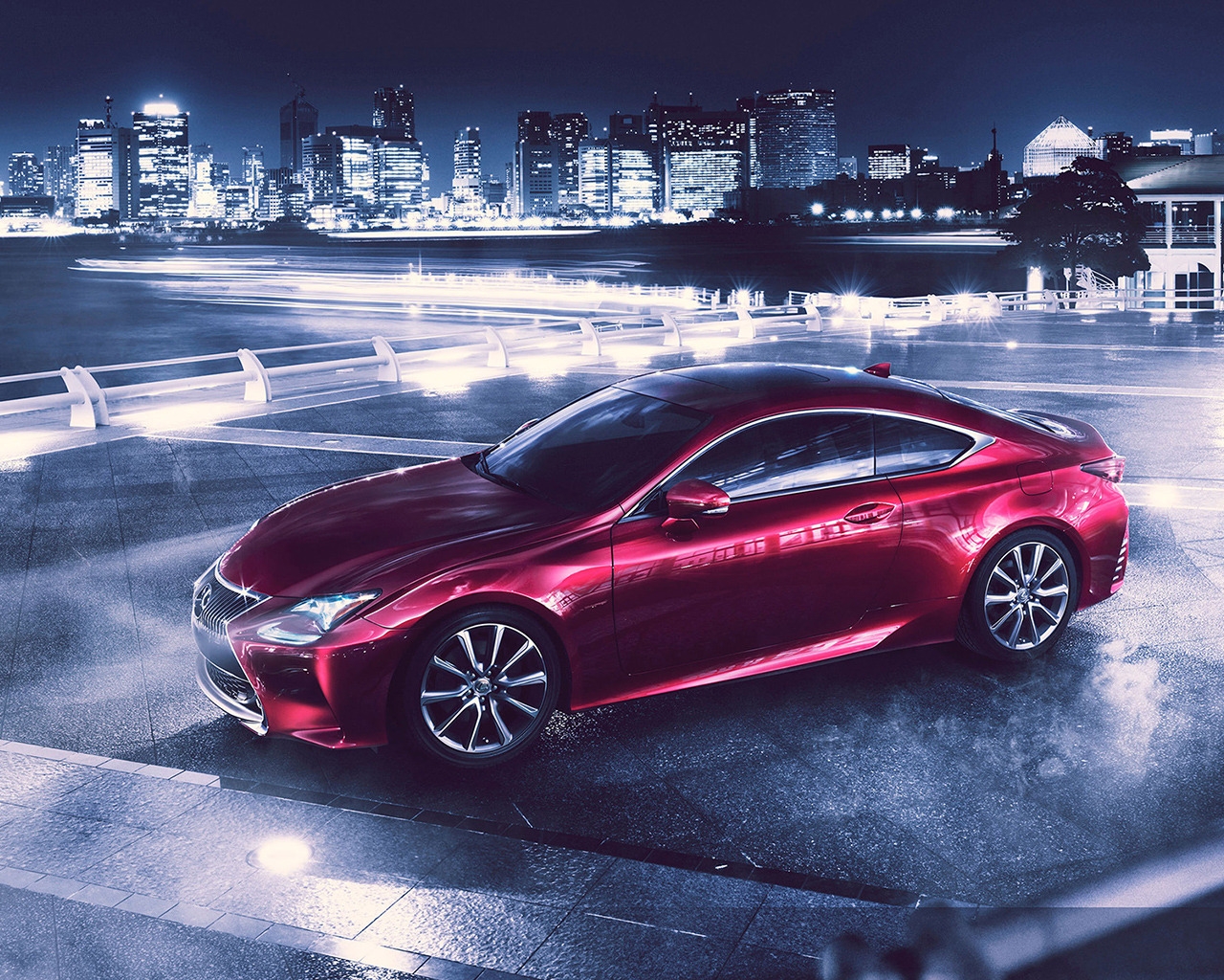Beautiful 2014 Lexus RC Coupe for 1280 x 1024 resolution