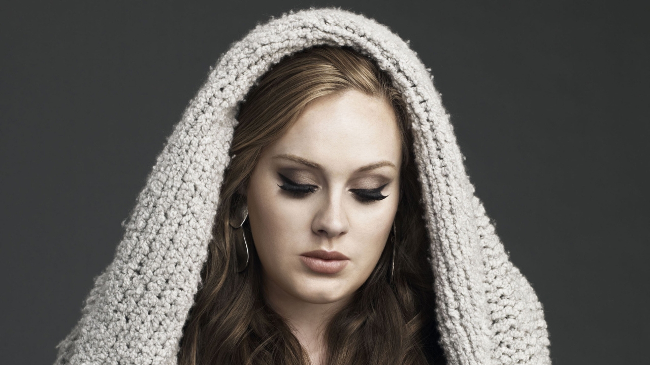 Beautiful Adele for 1280 x 720 HDTV 720p resolution