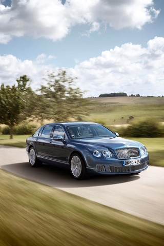 Beautiful Bentley Continental Flying Spur for 320 x 480 iPhone resolution