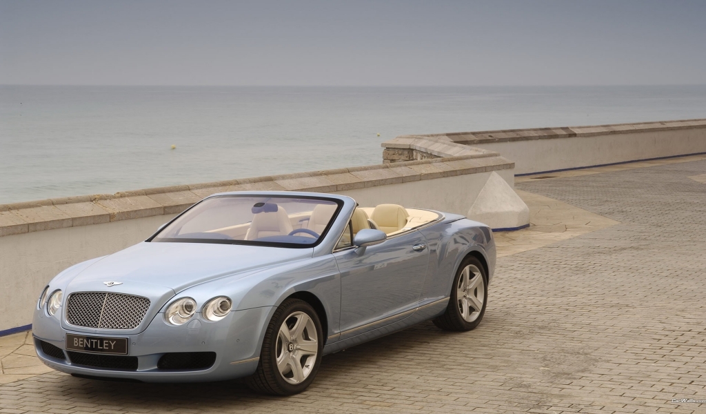 Beautiful Bentley Coupe for 1024 x 600 widescreen resolution