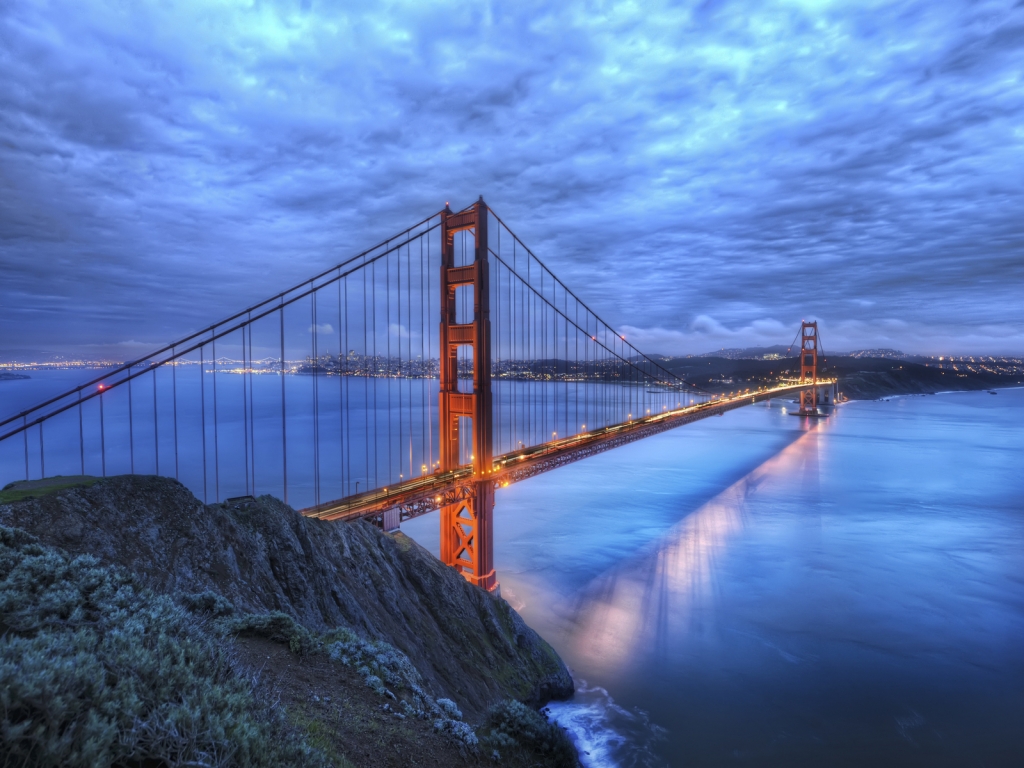 Beautiful Bridge for 1024 x 768 resolution