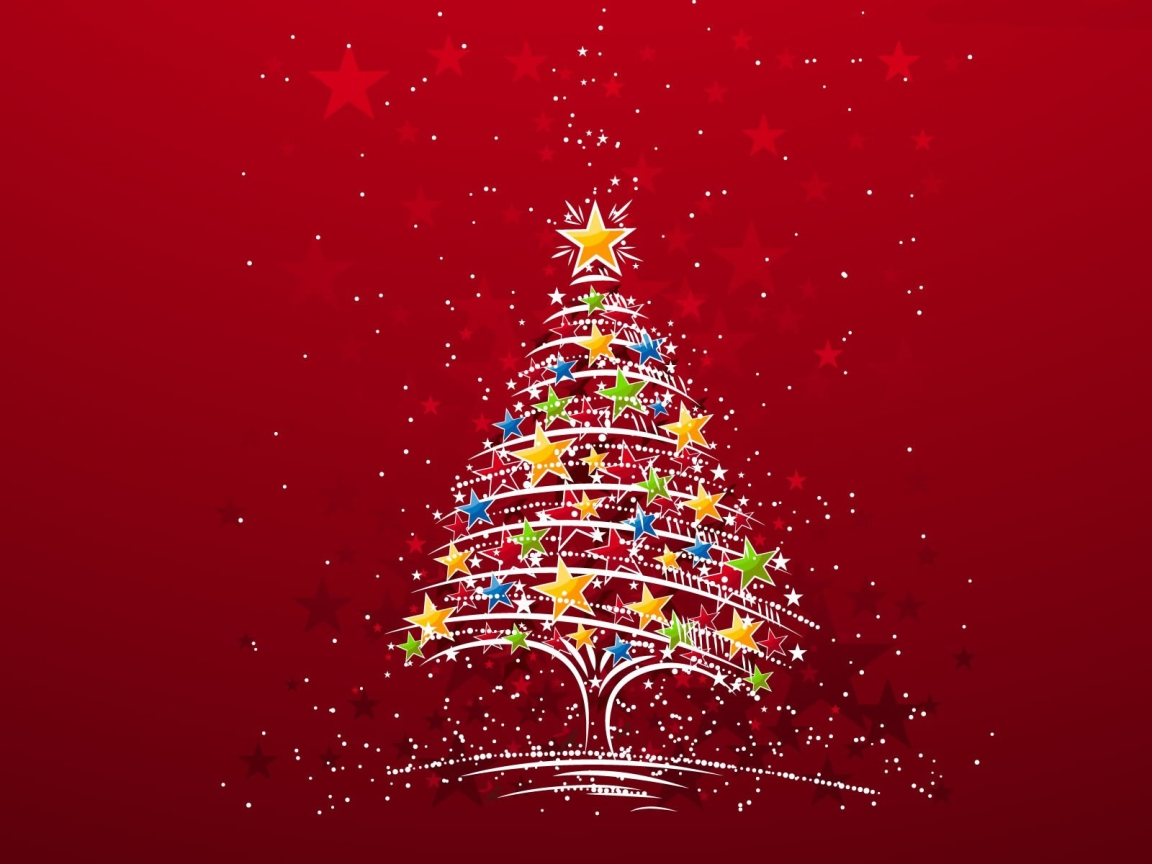 Beautiful Christmas Tree for 1152 x 864 resolution