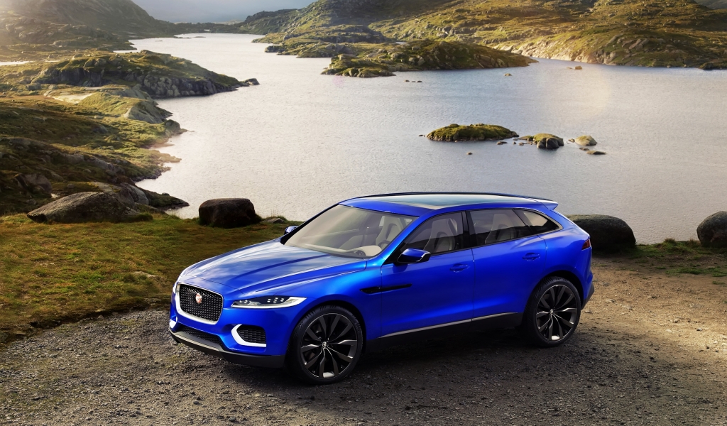 Beautiful Jaguar Crossover Concept for 1024 x 600 widescreen resolution