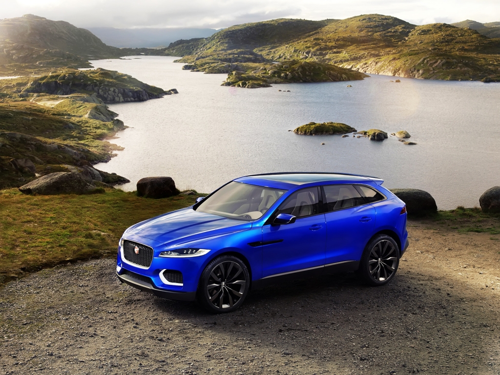 Beautiful Jaguar Crossover Concept for 1024 x 768 resolution