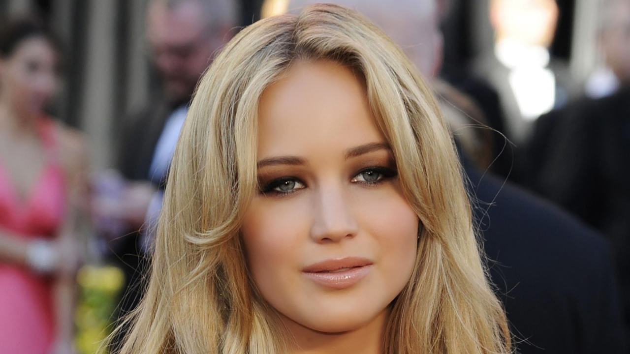 Beautiful Jennifer Lawrence for 1280 x 720 HDTV 720p resolution